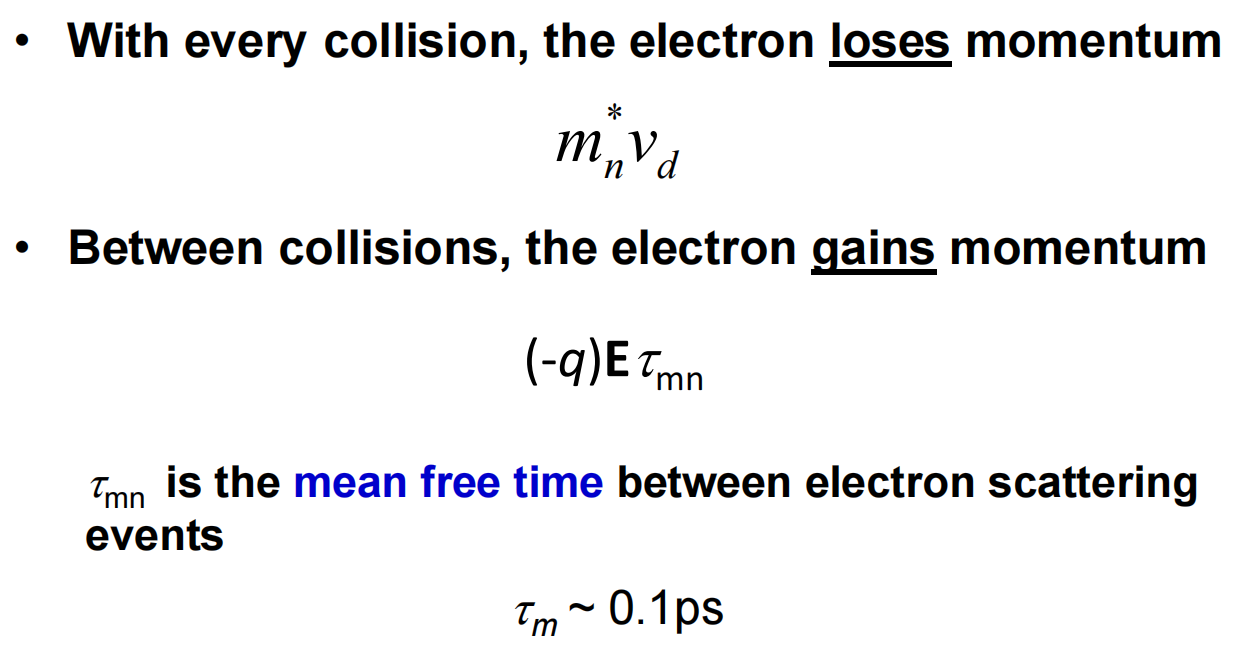 Electron mobility